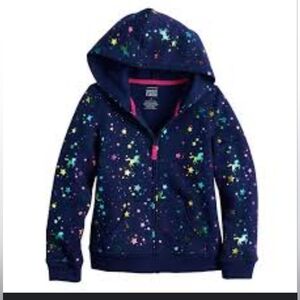 🦄 Fleece Hoodie Jumping Beans Size 10 🦄